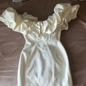 House of CB ruffled dress. Worn once on my birthday